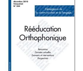 Image du produit N° 244 - L'émergence de la communication et du langage (pdf)